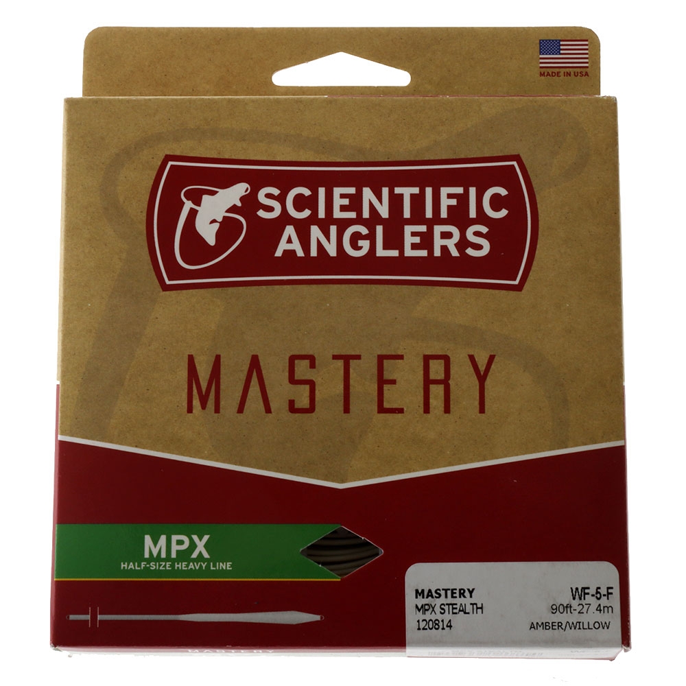 Scientific Anglers Mastery MPX Floating Fly Line Amber/Willow