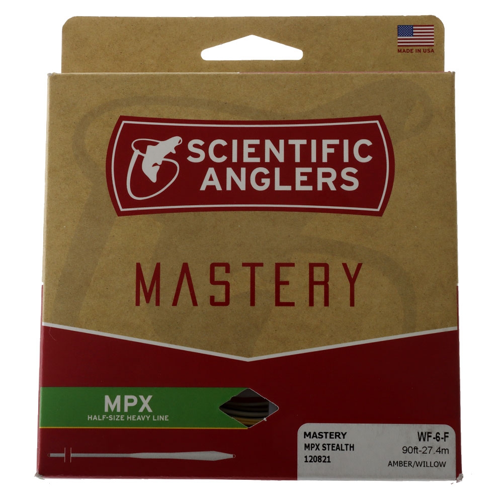 Scientific Anglers Mastery MPX Floating Fly Line Amber/Willow