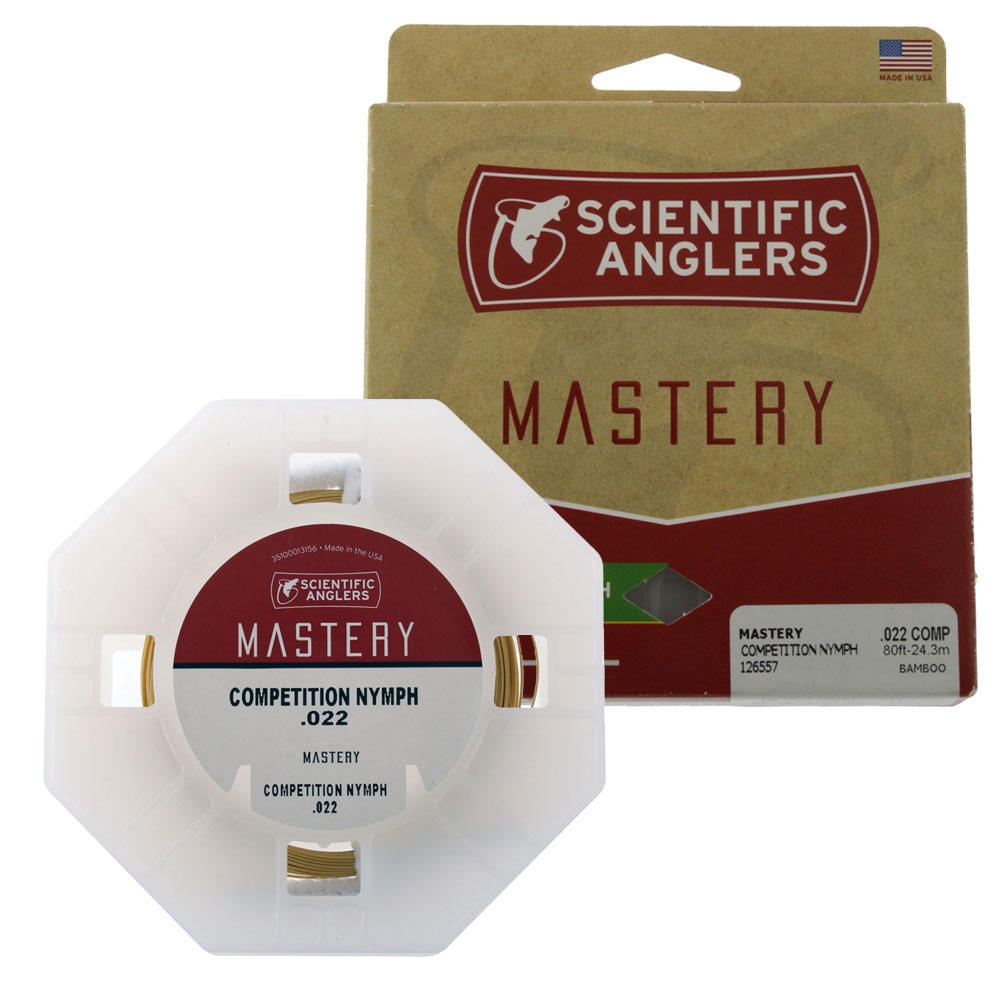 Scientific Anglers Mastery Competition Euro Nymph Fly Line 0-5F Bamboo