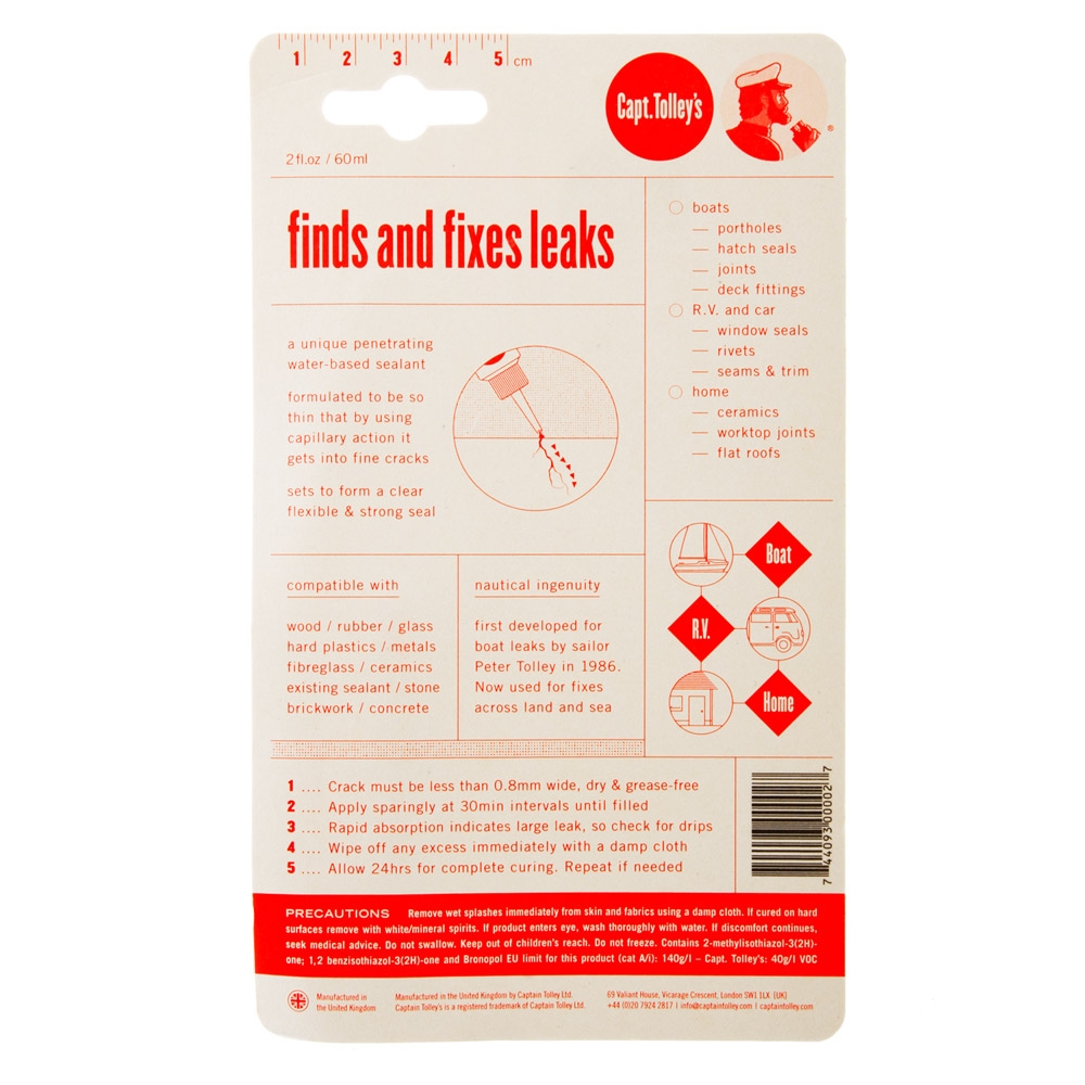 Captain Tolley's Penetrating Sealant 60ml