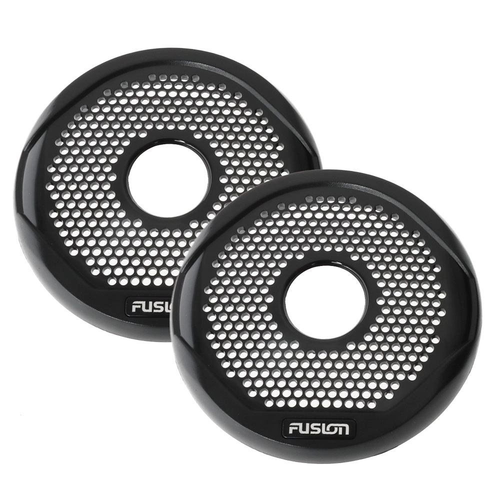 Fusion Replacement Grille Set for MS-FR4021 4in True Marine Speakers Black