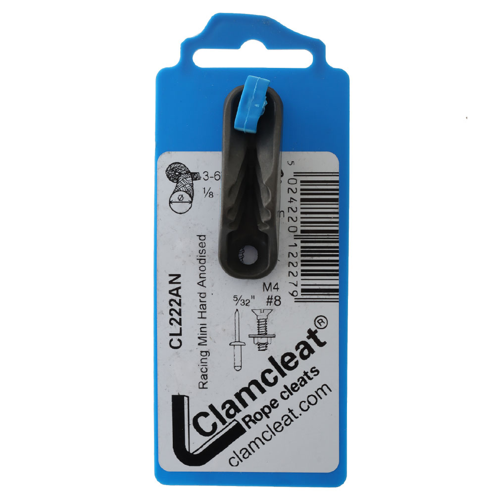 Clamcleat CL222AN Hard Anodised Racing Mini Cleat
