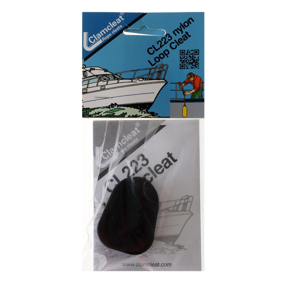 Clamcleat CL223 Loop Cleat Black