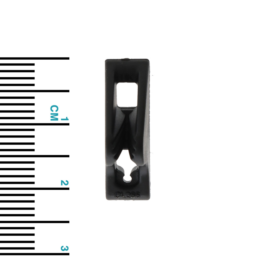 Clamcleat CL266 Mini Line-Lok Guy Runner Black Qty 12