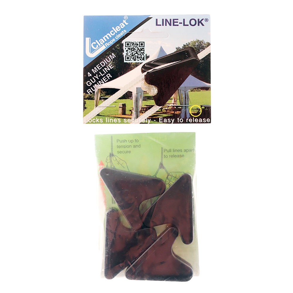 Clamcleat CL276 Medium Line-Lok Cleat Black