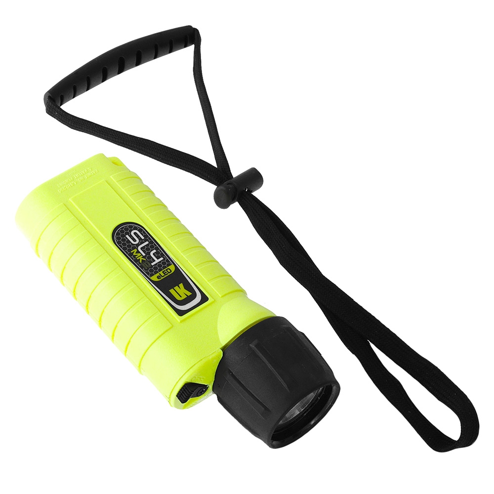Underwater Kinetics SL4 eLED Mk2 Dive Torch Safety Yellow 600lm