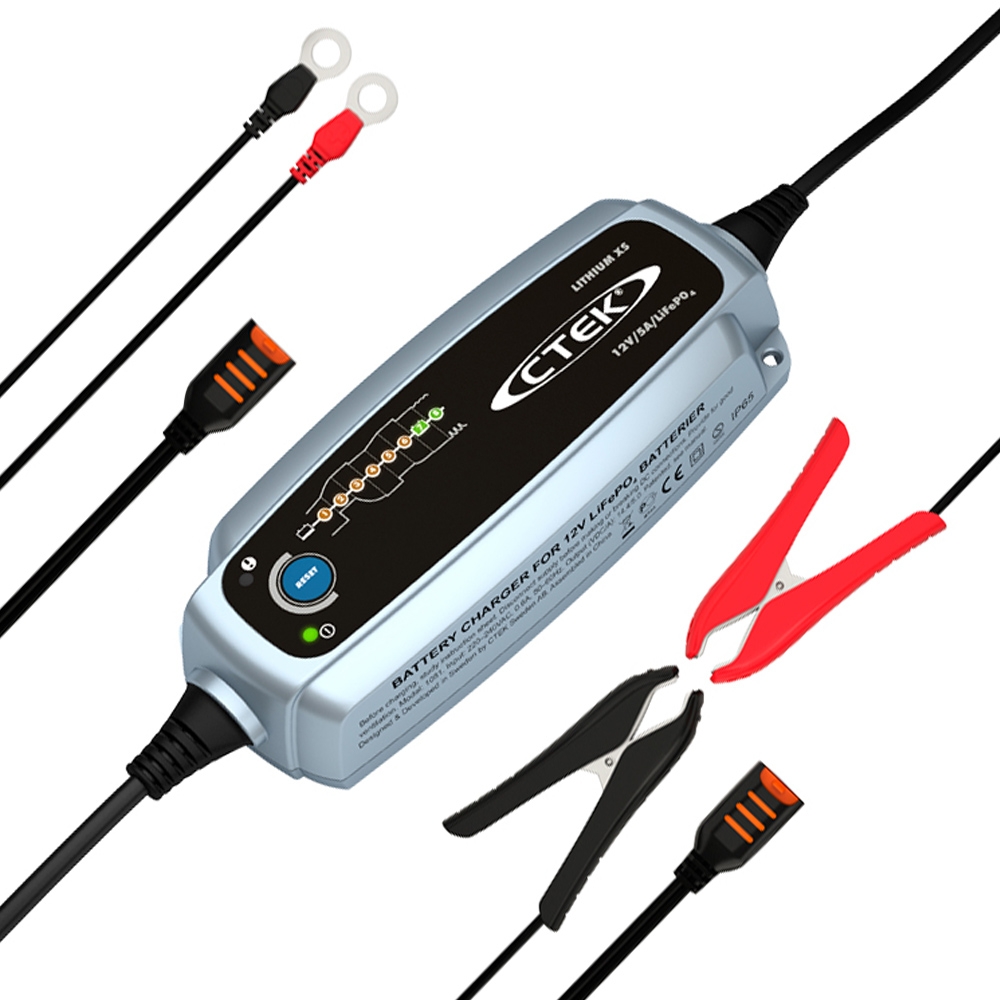 CTEK Lithium XS Battery Charger 12V 5A