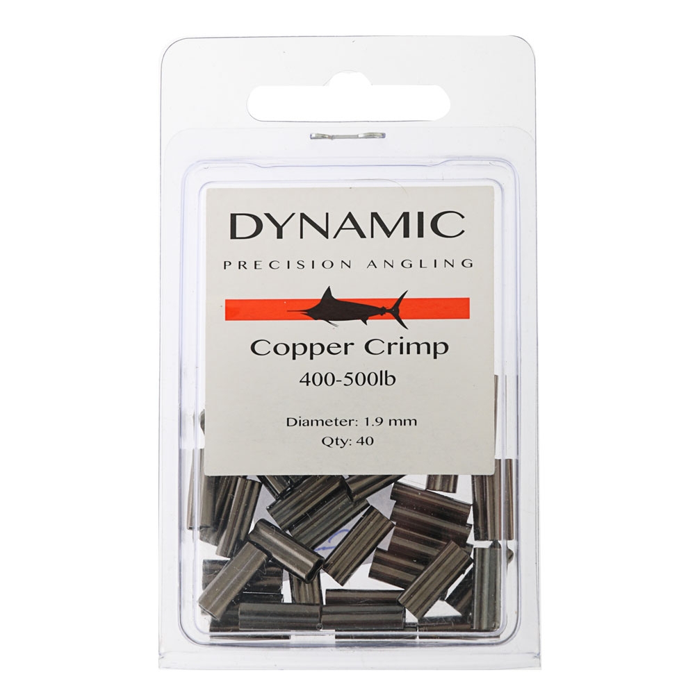 Precision Angling Copper Crimp Sleeves Qty 40