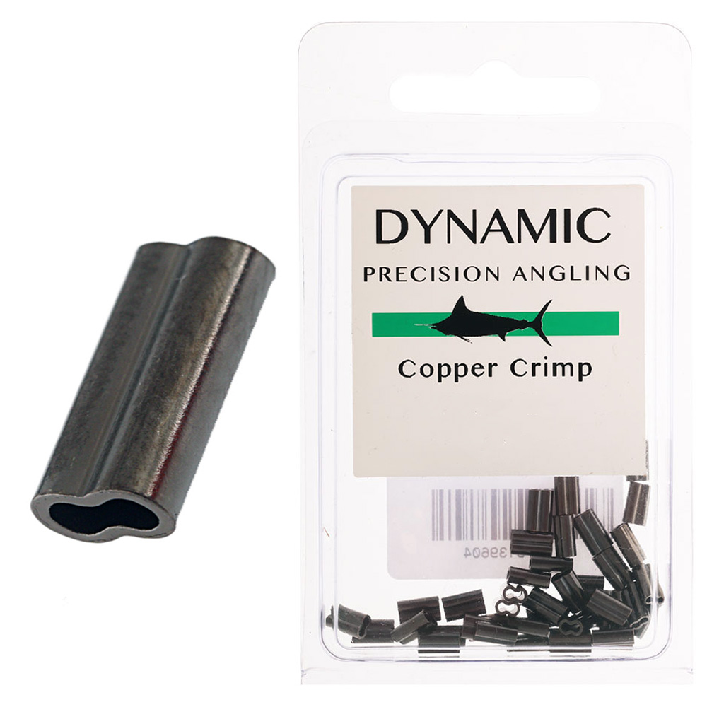 Precision Angling Copper Crimp Sleeves 1.00mm Qty 40