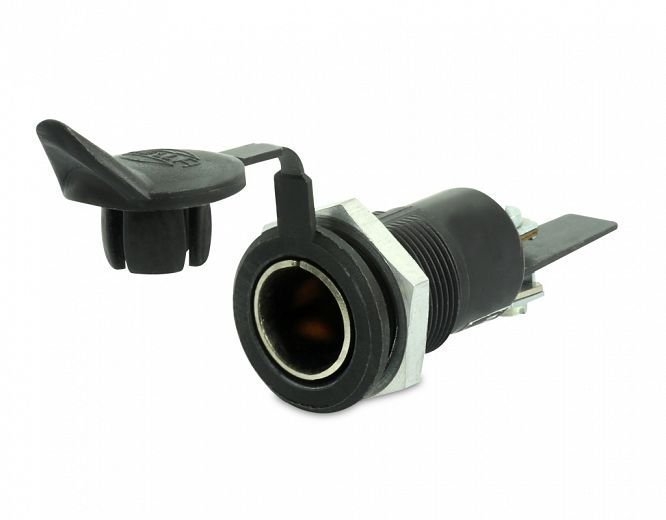 Hella Marine 2 Pole Socket with Cover Insulated Earth