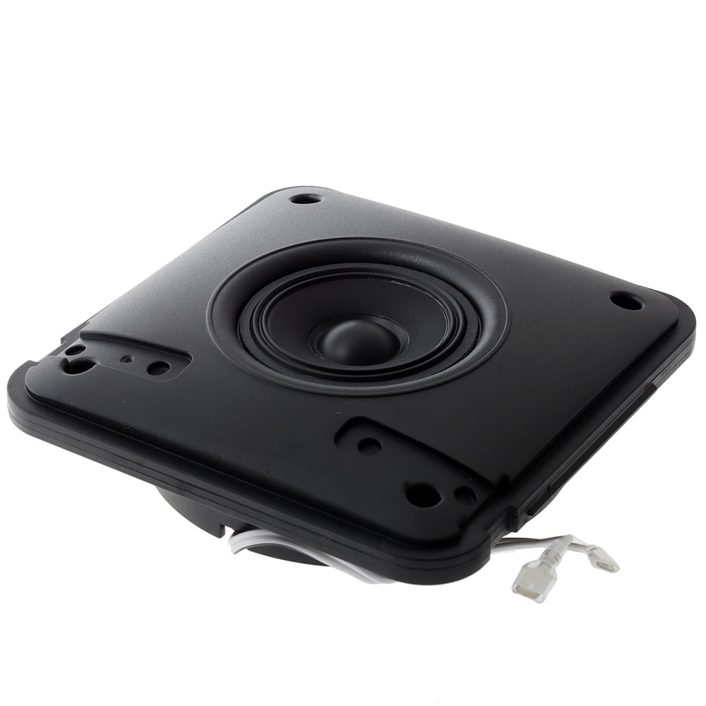 Fusion SM-F65CB Shallow Mount Speakers 6.5in 100W Black Pair