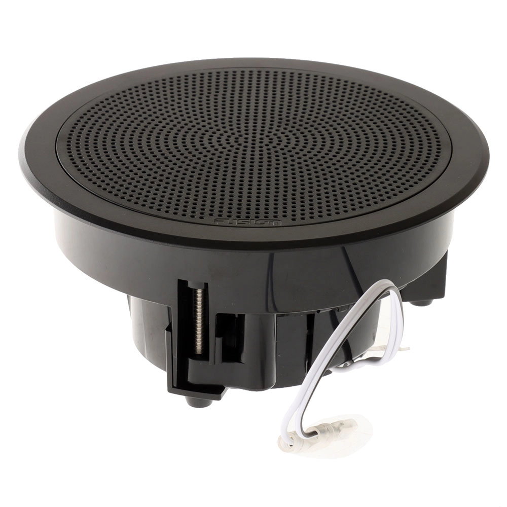Fusion FM-F65RB Flush Mount Marine Speakers 6.5in 120W Black Fusion FM-F65RB Flush Mount Marine Speakers 6.5in 120W Black