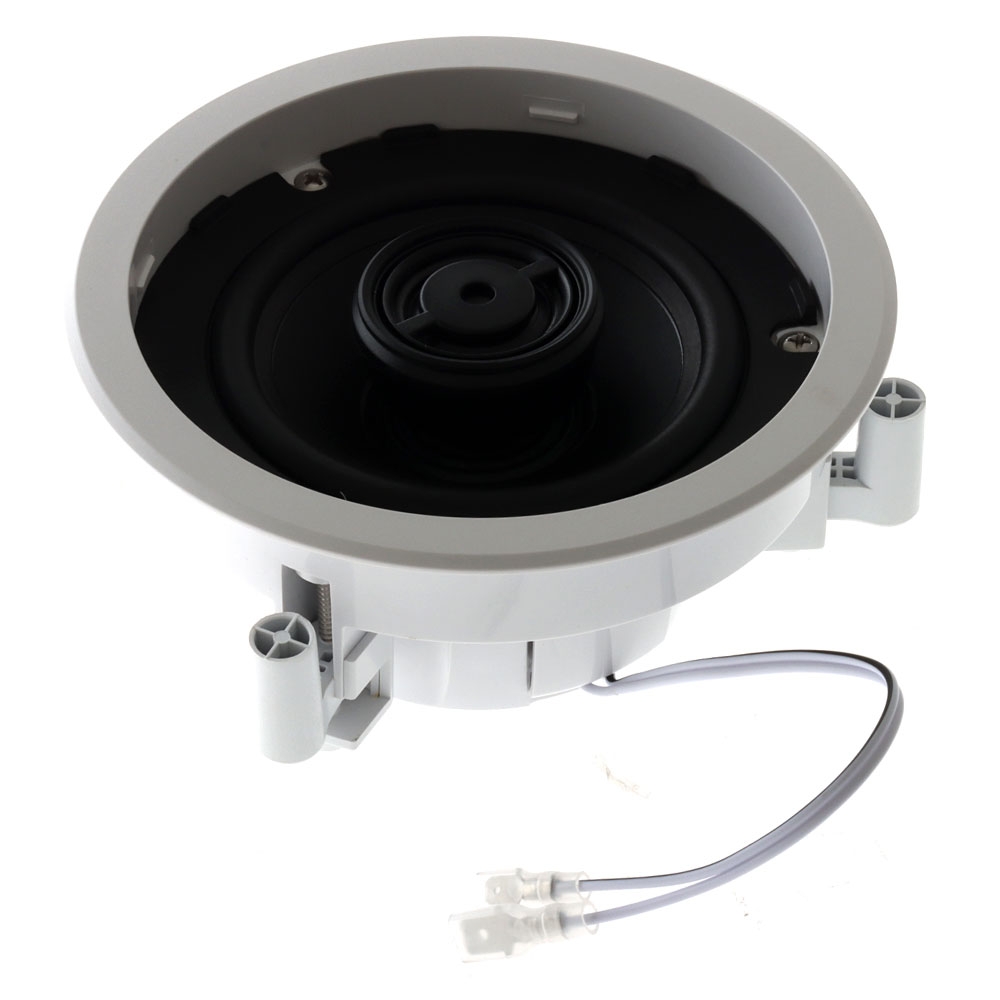 Fusion FM-F65RW Flush Mount Marine Speakers 6.5in 120W White