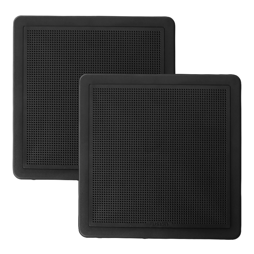 Fusion FM-F77SB Flush Mount Marine Speakers 7.7in 200W Black