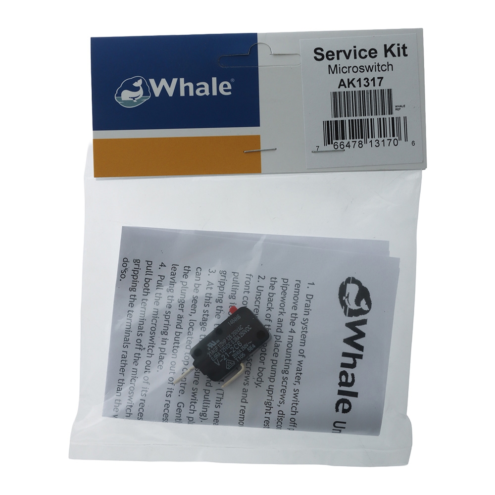 Whale On Board Replacement Microswitch Kit