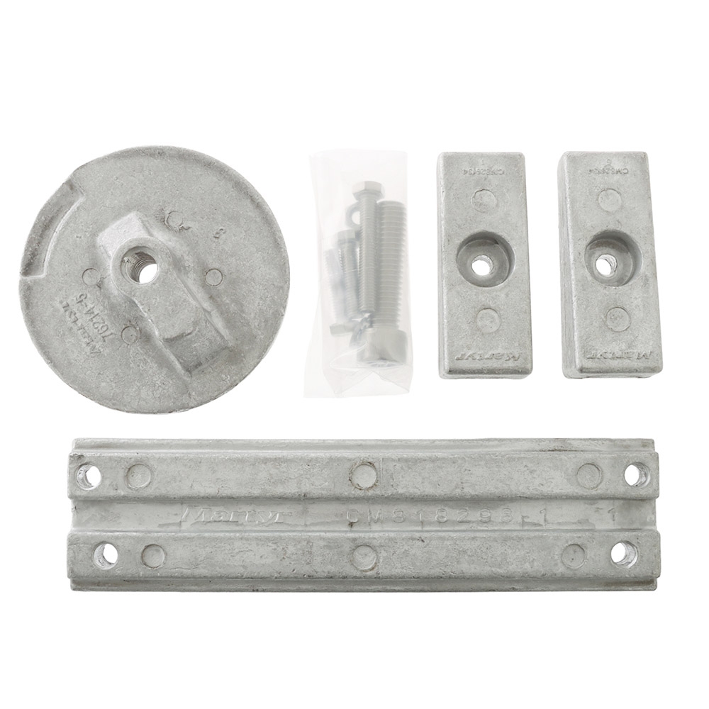 Martyr Anodes Aluminium Anode Kit Mercury Verado 4