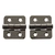 BLA Pressed Stainless Steel Hinge 40x41mm