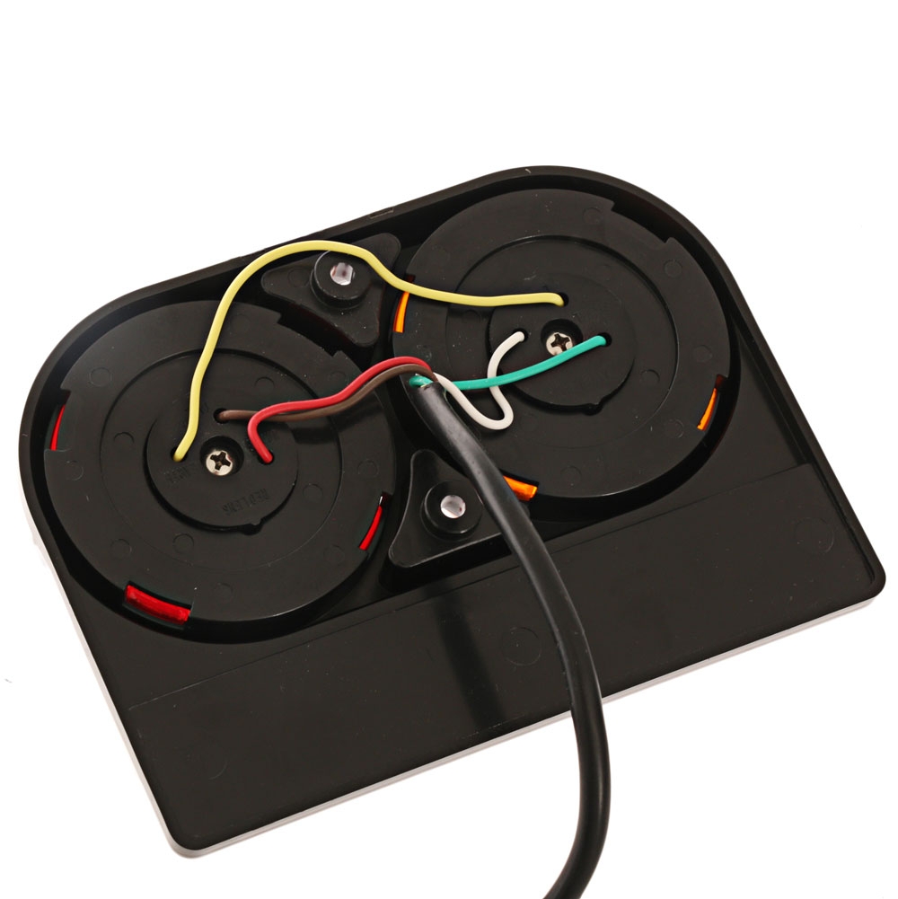 Atlantic Trailer Rear Lamp Tail Light Kit with 8m Wiring Harness 12v