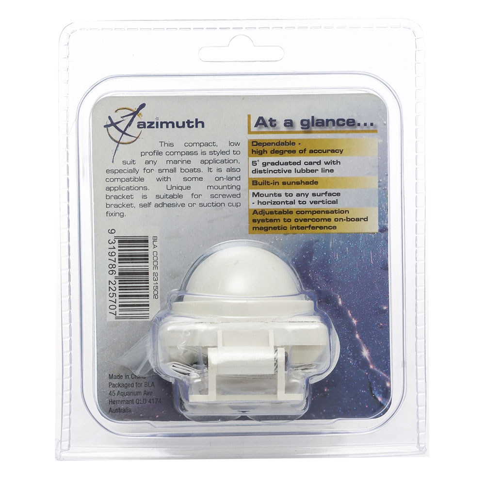 BLA 100 Series Bracket Mount Compass White