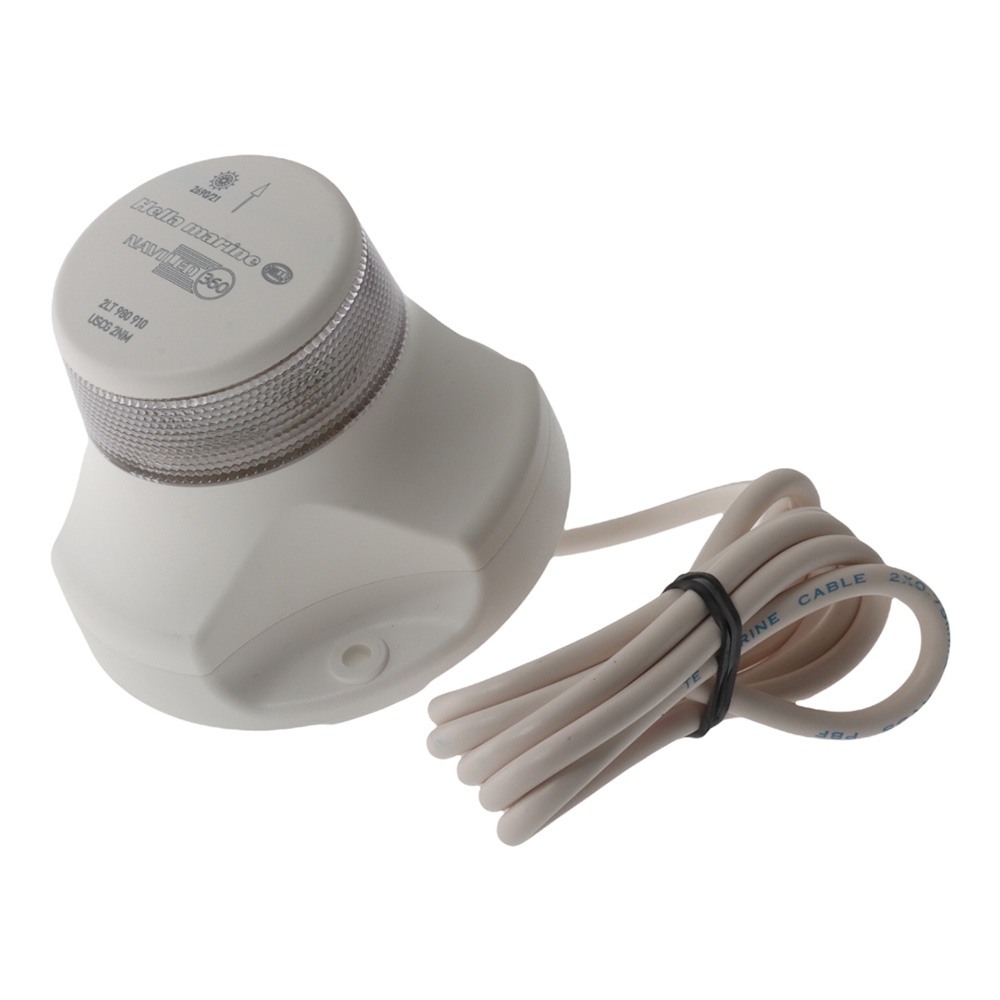 Hella Marine 2NM NaviLED 360 PRO All Round Navigation Light Red - White Housing