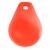 Hard Plastic Float 6in Orange