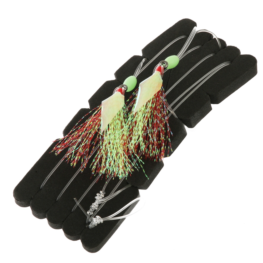 Bite Snapper Assassin Flasher Rig 2-Hook 5/0