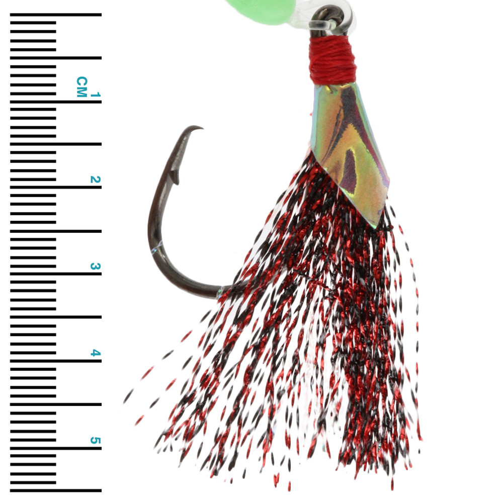 Bite Cod Crusader Flasher Rig 2-Hook 5/0