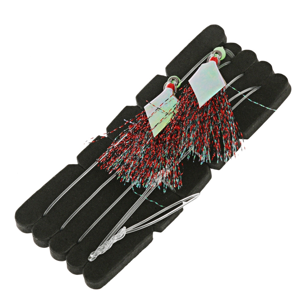 Bite Cod Crusader Flasher Rig 2-Hook 6/0