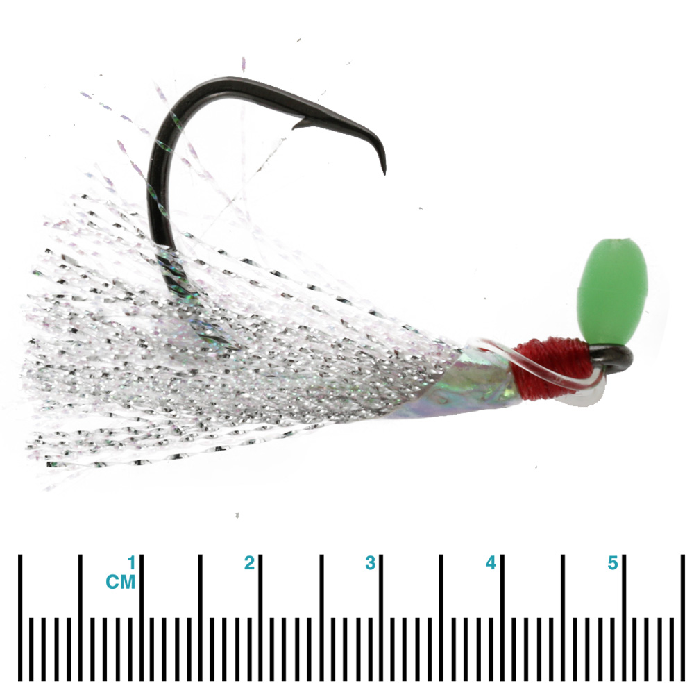 Bite Cod Enticer Flasher Rig 2-Hook 6/0
