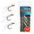 Bite Lumo Shrimp Flasher Rig Mini 3-Hook #12