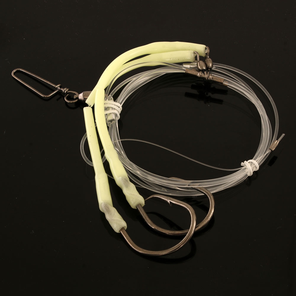 Bite Groper 2-Hook Heavy-Duty Lumo Rig 13/0