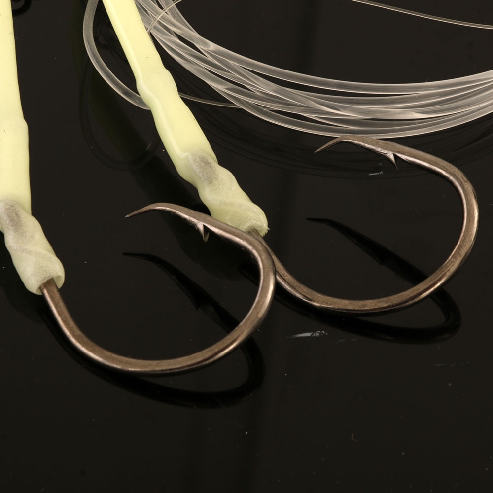 Bite Groper 2-Hook Heavy-Duty Lumo Rig 13/0