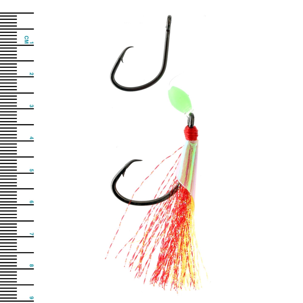 Bite Surfcasting Pendulum Flasher Rig 3/0+4/0