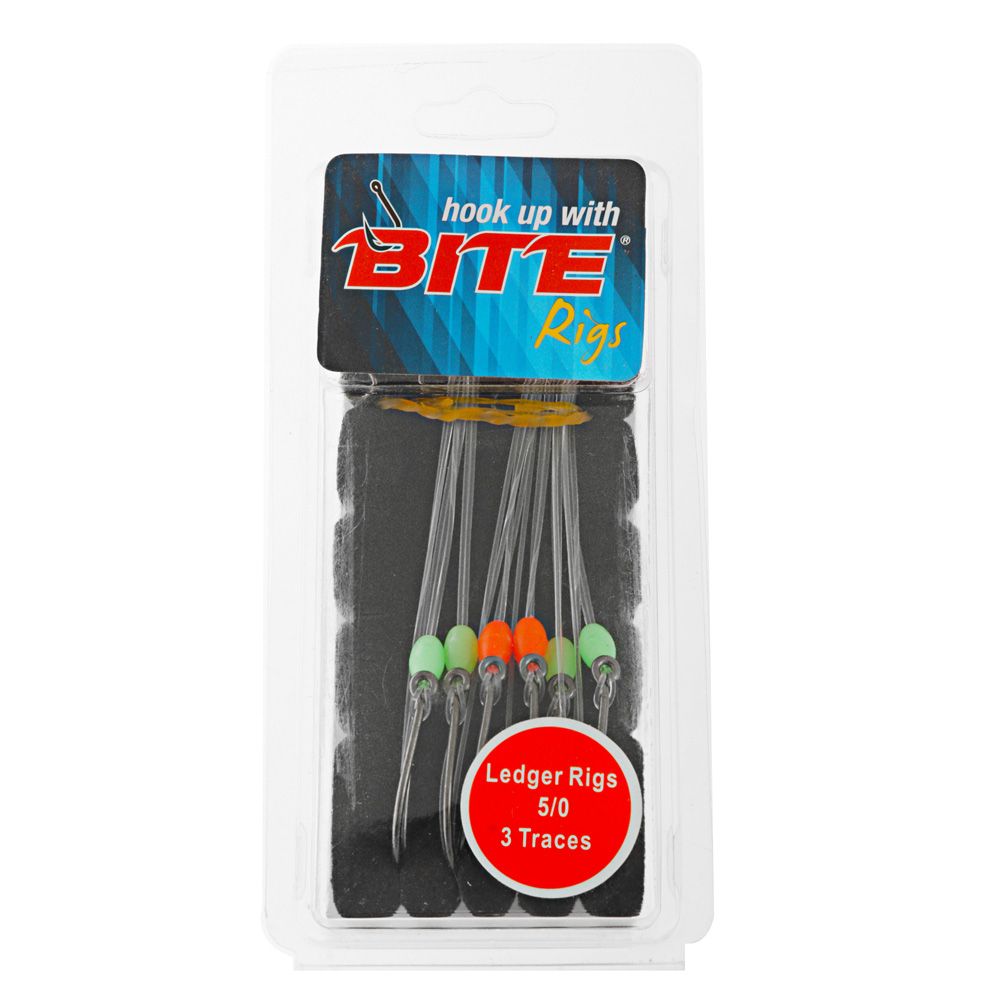 Bite Ledger Rigs 5/0 3 Traces