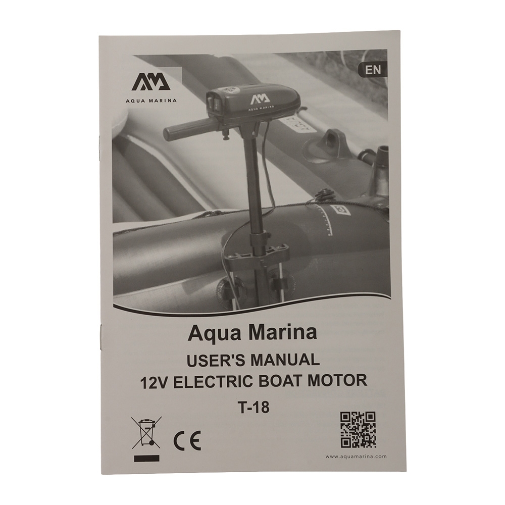 Aqua Marina T-18 Electric Trolling Motor 180W for Dinghys and Inflatables
