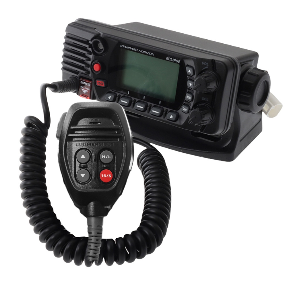Standard Horizon Eclipse GX1400GB GPS Marine VHF Radio Black 25W