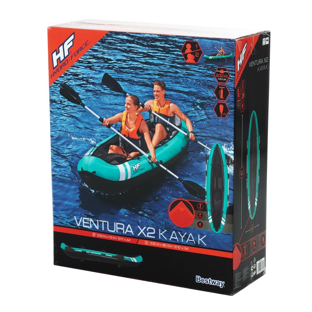 Hydro-Force Ventura X2 2 Person Inflatable Kayak 10ft 10in