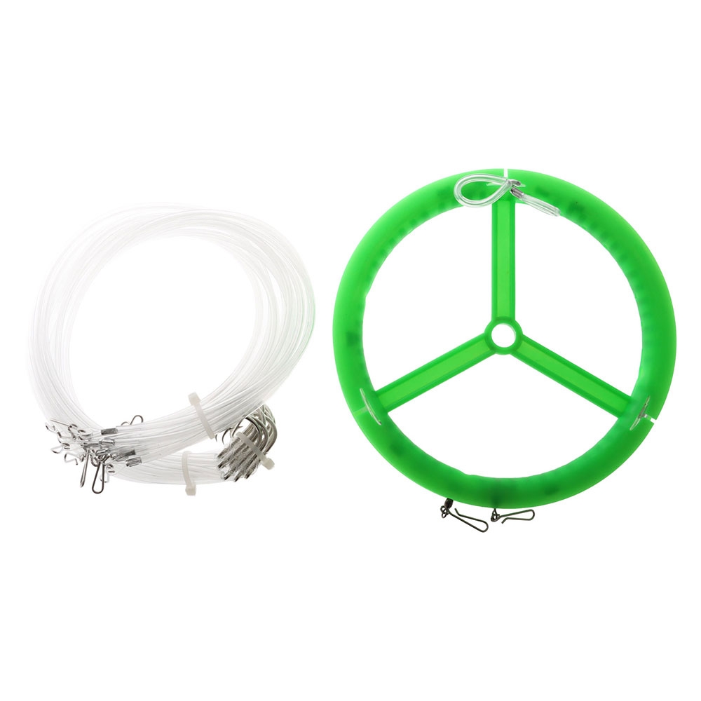 Nacsan 12 Hook Drone Longline Kit on Trace Holder 14m