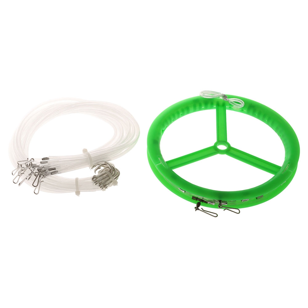 Nacsan 12 Hook Drone Longline Kit on Trace Holder 14m