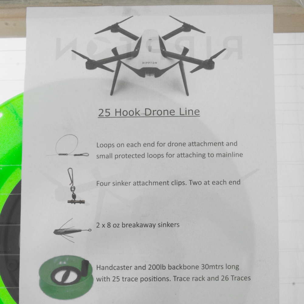 Nacsan 25 Hook Drone Longline Kit