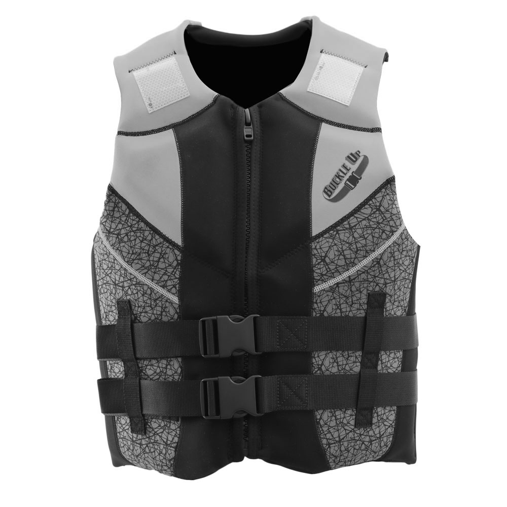 Ron Marks Super Soft Neoprene L50 Mens PFD Life Vest Grey XL