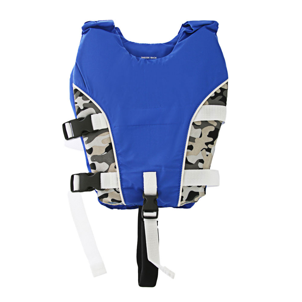 Ron Marks Backyard Heroes Kids Swim Vest Blue M / 6-10 years
