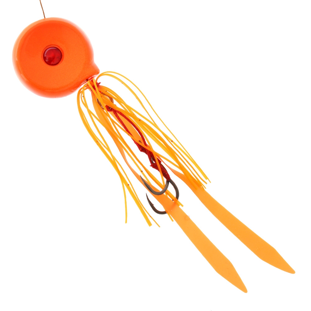Ocean Angler Coin Drop Slider Lure 180g Pure Orange