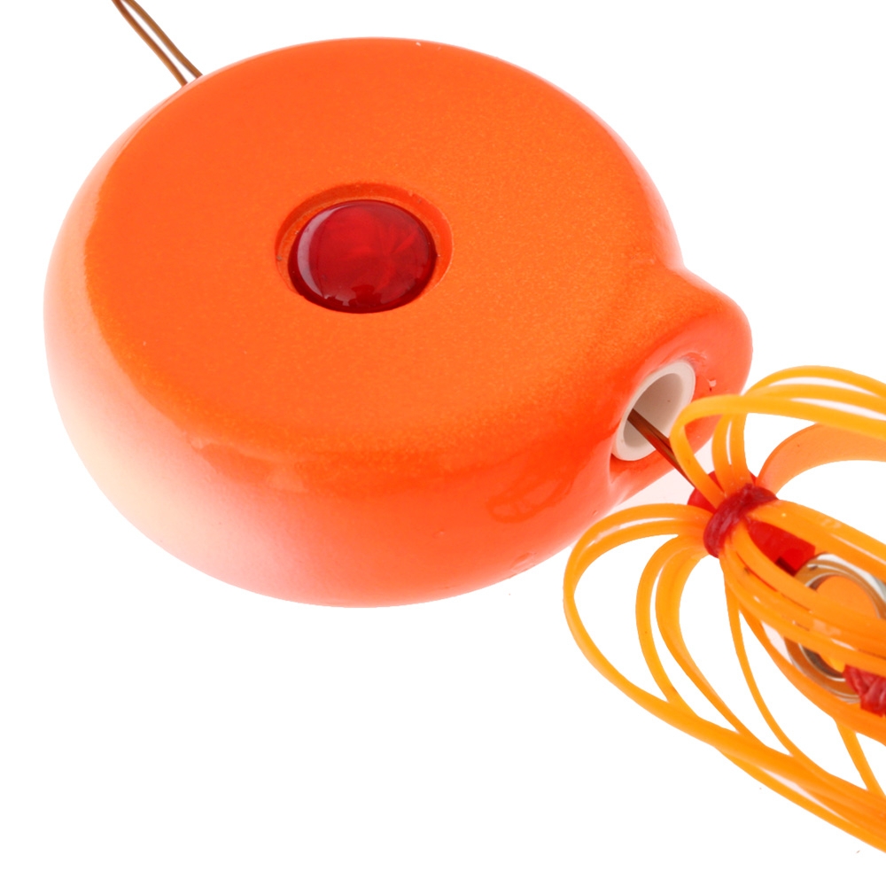 Ocean Angler Coin Drop Slider Lure 180g Pure Orange
