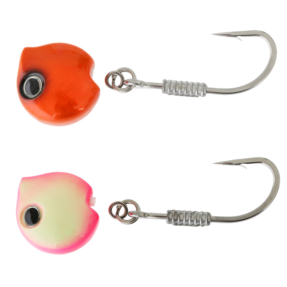 Ocean Angler Cyclops V2 Softbait Rig 60g Pink White 7/0