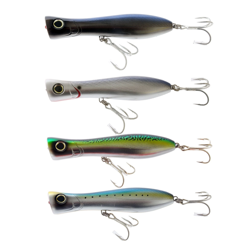 Yo-Zuri Esca galleggiante Bull Pop R1154-CIW, sardina cromata Yo-Zuri Esca galleggiante Bull Pop R1154-CIW, sardina cromata