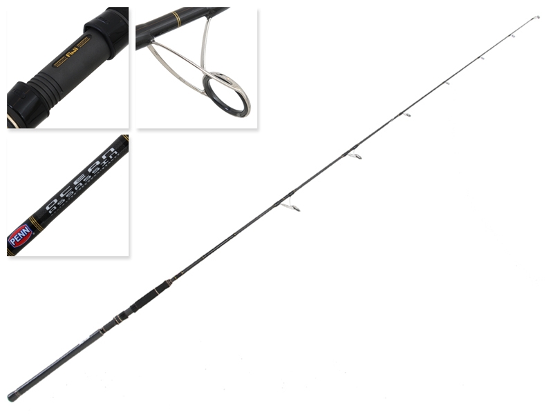 PENN Ocean Assassin 712M Spinning Soft Bait Rod 7ft 1in PE1.5-3 2pc