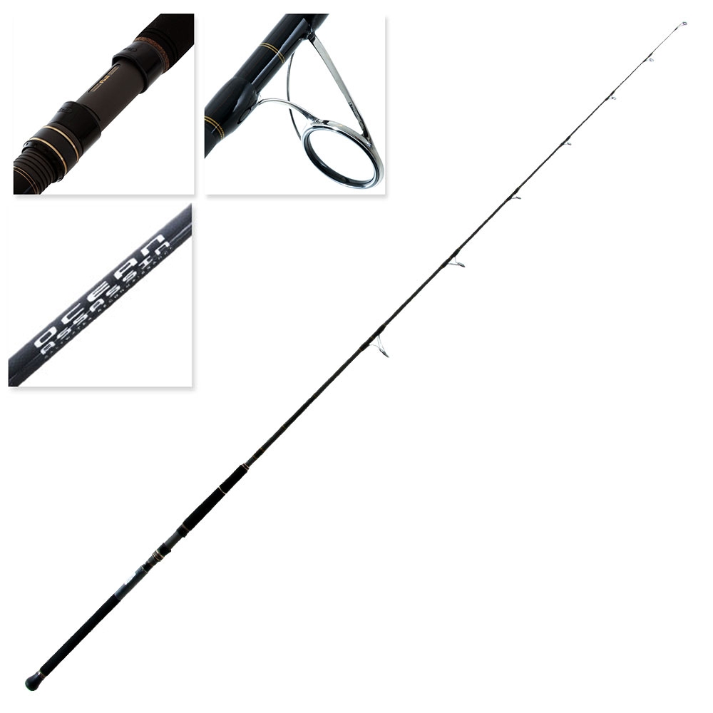 PENN Ocean Assassin 822XXH Spinning Rod 8ft 2in PE6-8 2pc