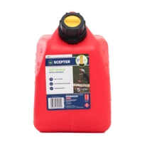 Scepter Petrol Jerry Can Squat Style Red 5L Thumbnail Scepter Petrol Jerry Can Squat Style Red 5L