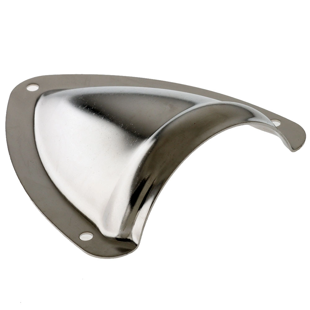 Stainless Vent Scoop - Covers Entries Stainless Vent Scoop - Covers Entries